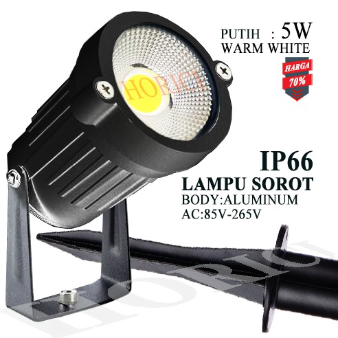 COB 5W Lampu Sorot Taman 5Watt Garden Light