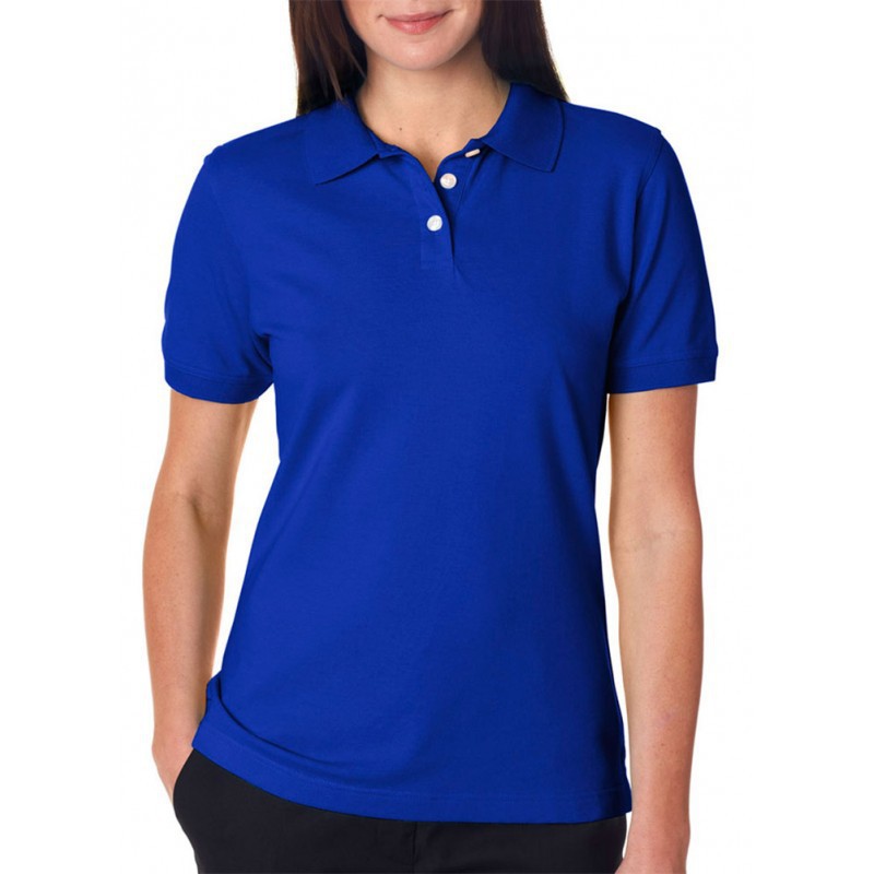 POLO CEWEK WANITA BIRU BCA BENHUR