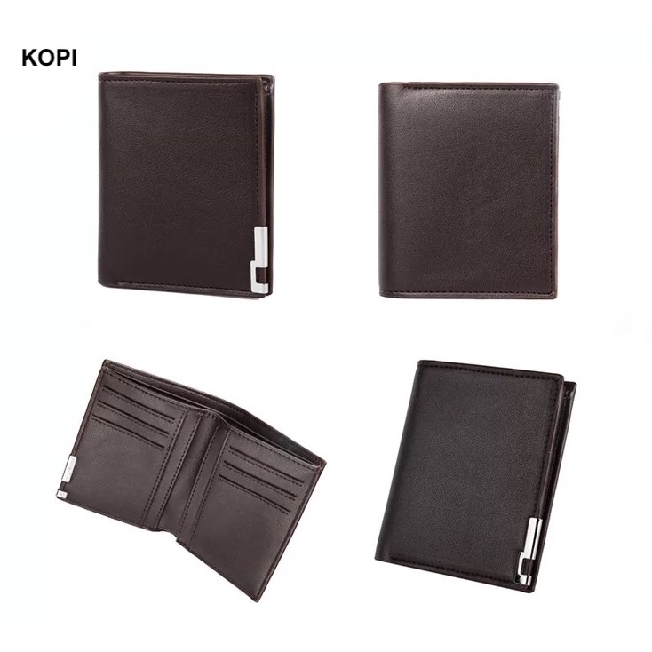 ORIGINAL DEABOLAR R623-2 DOMPET LIPAT PRIA BAHAN KULIT SINTETIS