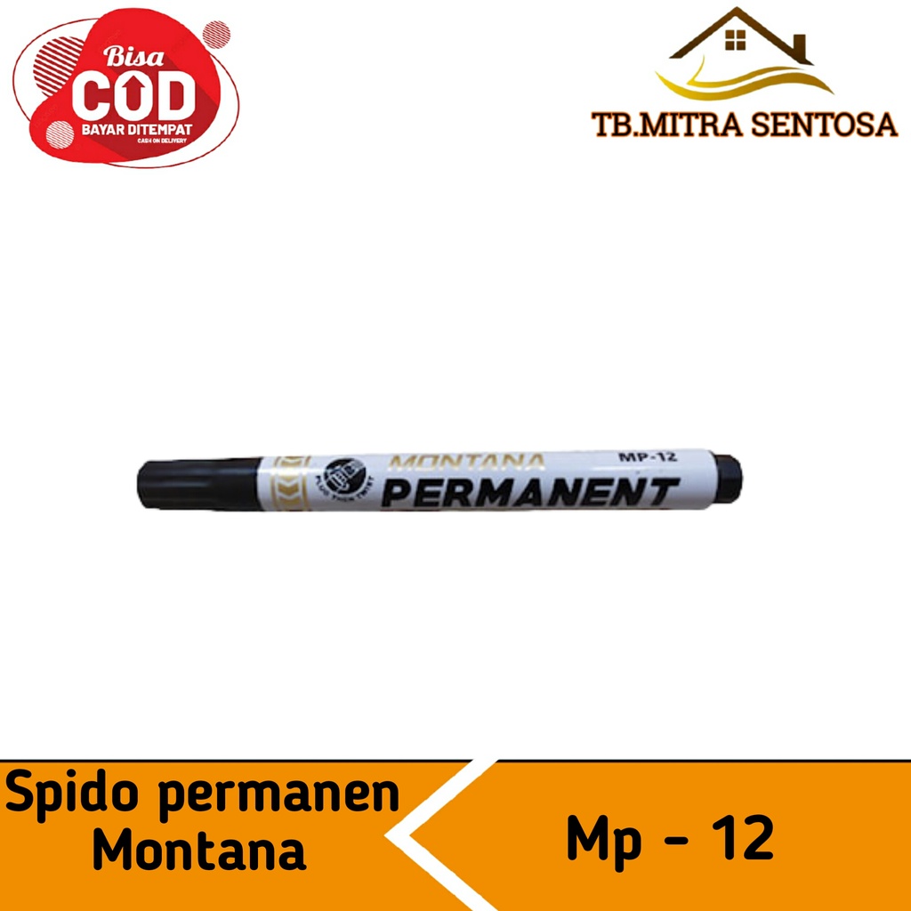 

Spidol sepidol Permanen Permanent Marker Montana PER PCS