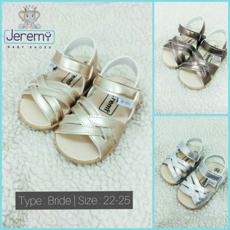 Sepatu Bayi Jeremy Baby Shoes - Bride