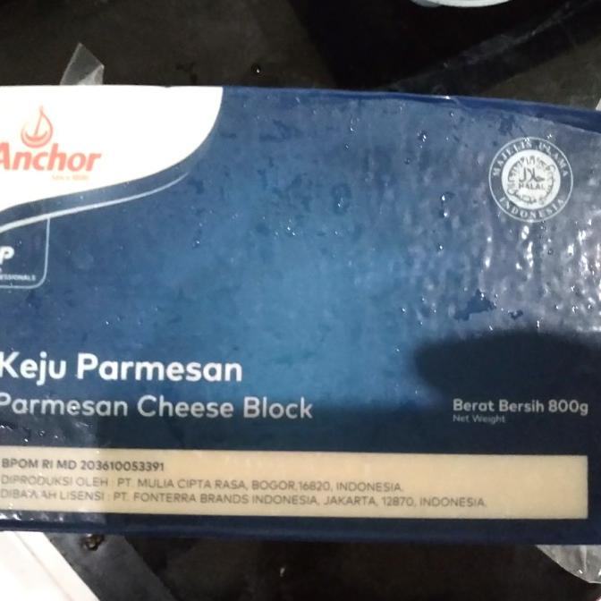 

(BISA COD) KEJU PARMESAN BLOCK 800GR ANCHOR DISKON Kode 532