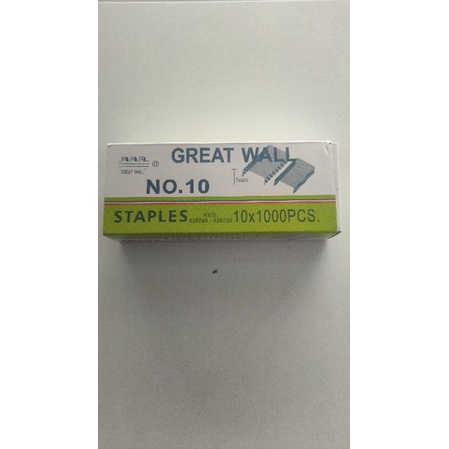 

ISI STAPLES KECIL NO. 10 GREAT WALL