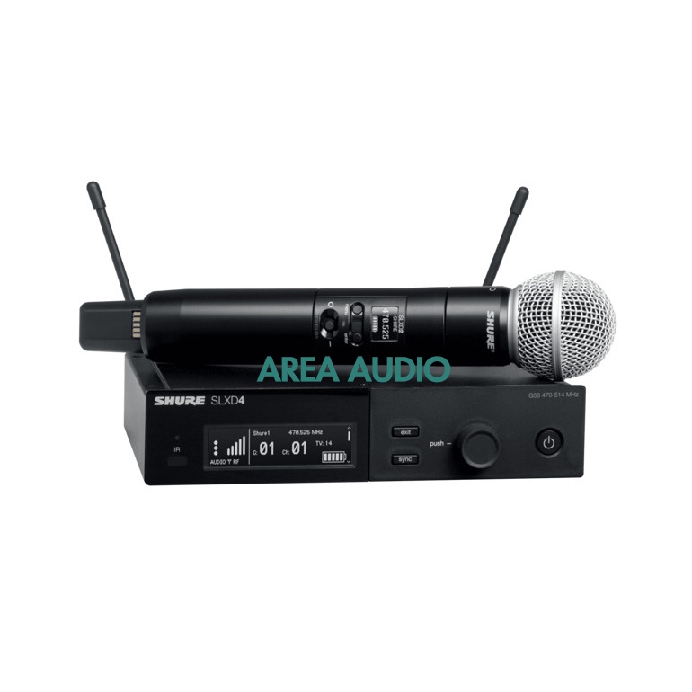Mic Wireless SHURE SLXD24/SM58 | Shure SLXD24 SM58 | Shure SLXD 24 SM 58 | Shure SLXD24 SM 58 Origin