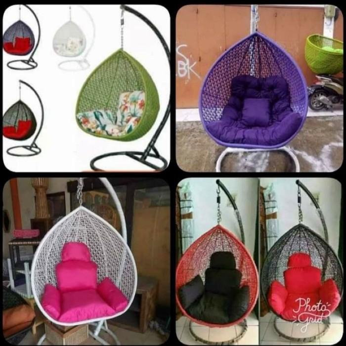 Ayunan Ayunan Rotan Jumbo Sintetis