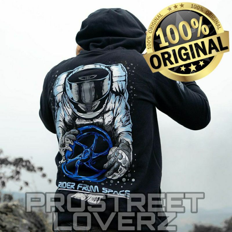 HOODIE PROSTREET | RIDER FROM SPACE | Size L | NEW | ORIGINAL