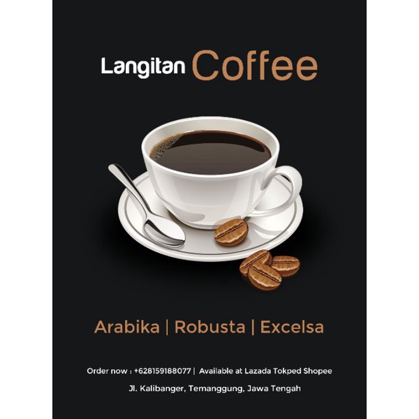 

KOPI BUBUK ARABIKA TEMANGGUNG LANGITAN COFFEE