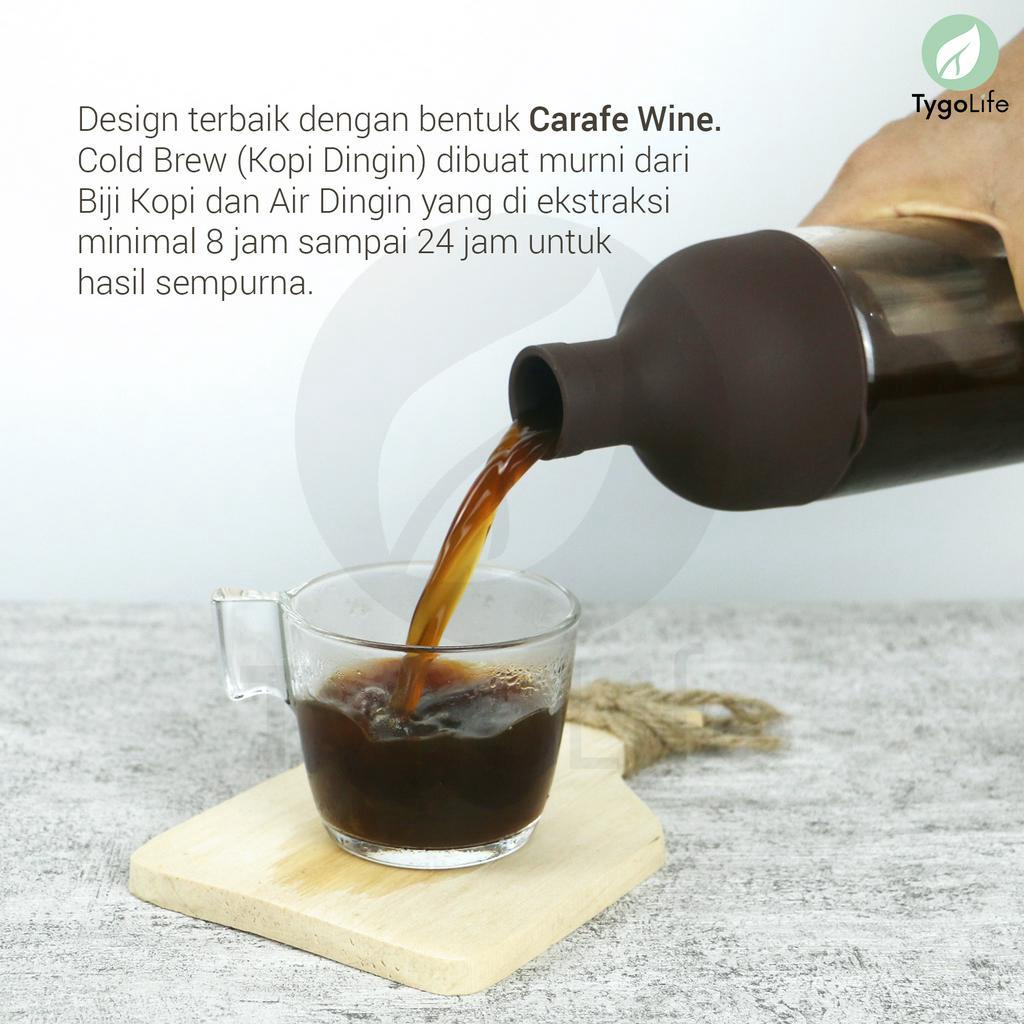 TYGO BREEZE COLD BREW FILTER IN COFFEE TEA BOTTLE FREE BUBBLE WRAP TEBAL