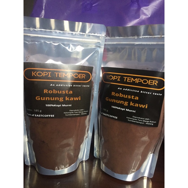 

[EAST COFFEE] Kopi Tempoer 185 gr