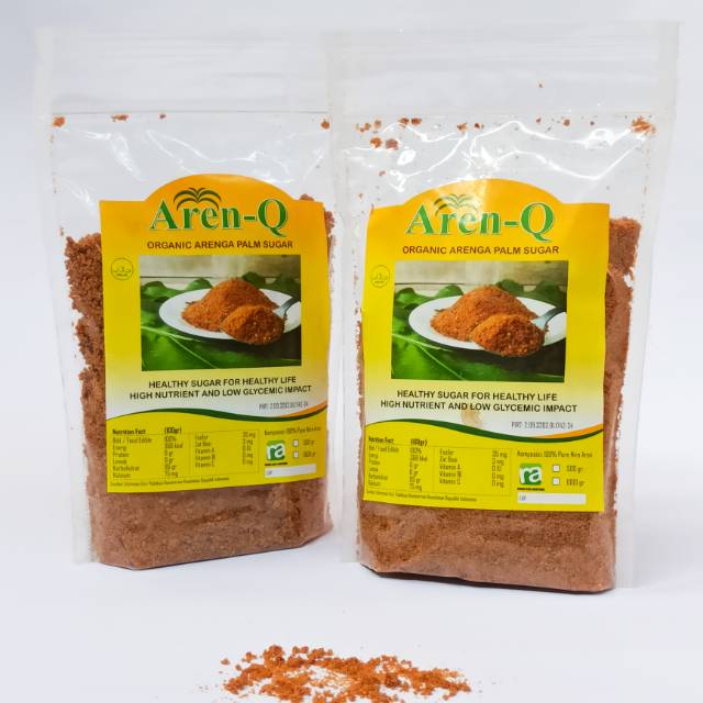 

Gula Aren Bubuk Organik Murni Premium Organic Palm Sugar 250g.