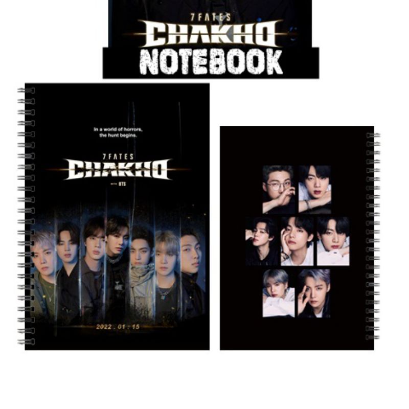 

[COD] Notebook BTS CHAKHO 7 FATES WEBTOON Book