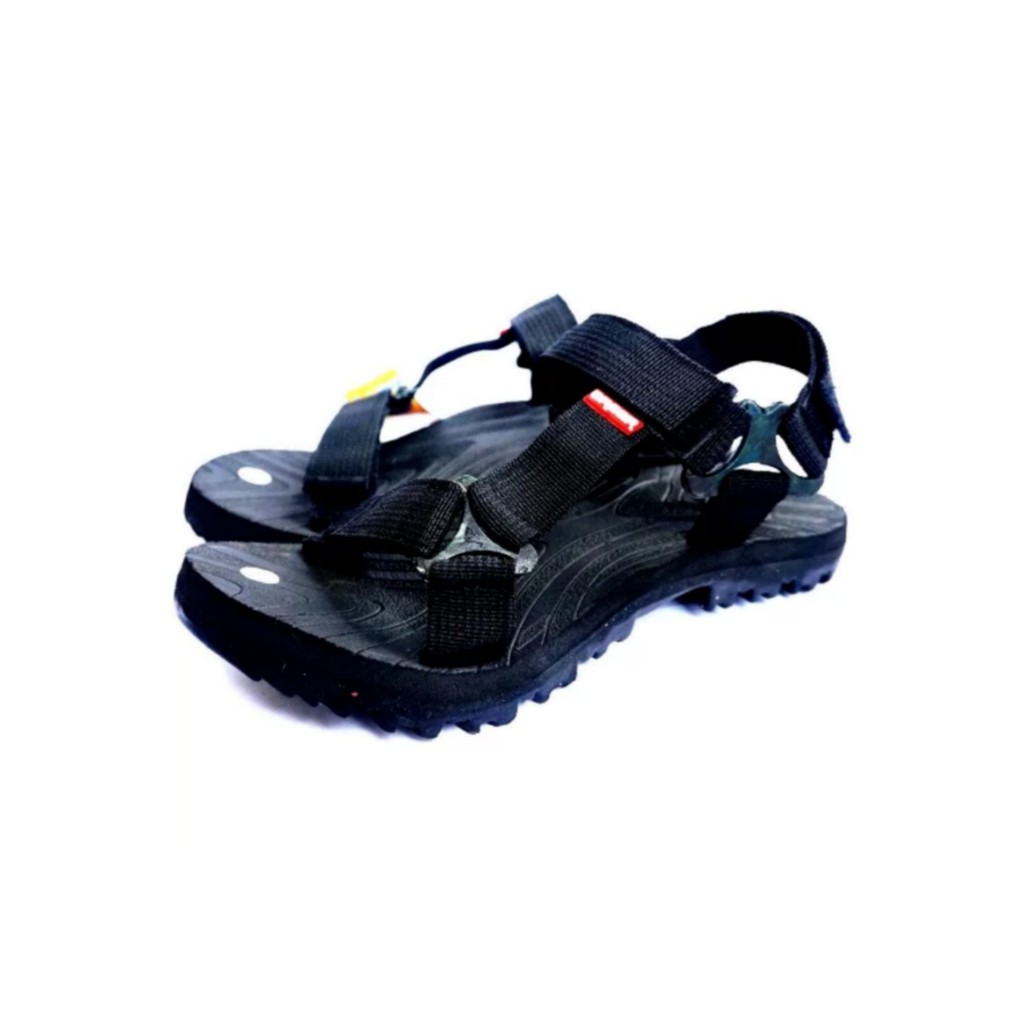 SANDAL PRIA SANDAL GUNUNG PRIA SANDAL GUNUNG OUTDOOR Sandal Outdoor - ERGER - Sandal Gunung Hitam