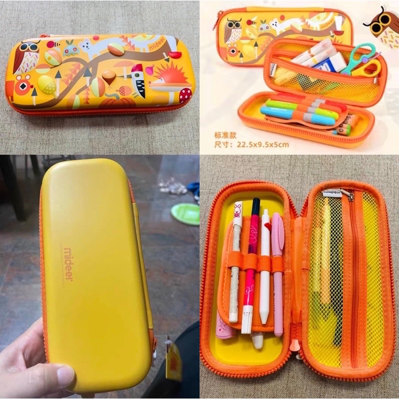 mideer 3d pencil box kotak pensil bahan eva