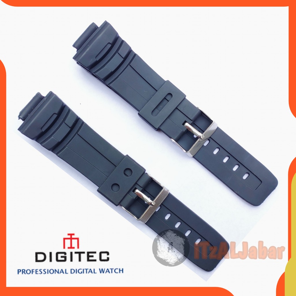 Tali jam tangan Digitec 3045 Rubber strap Tali jam Digitec 3045T