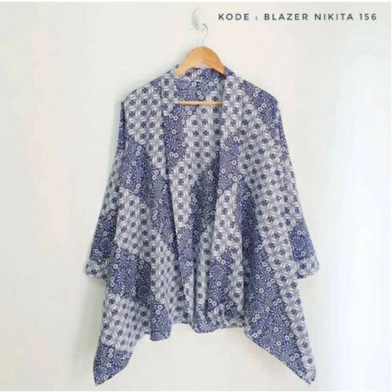 BLEZER BATIK INDONESIA BLAZER BATIK NIKITA BLAZER KANTOR BLAZER CASUAL