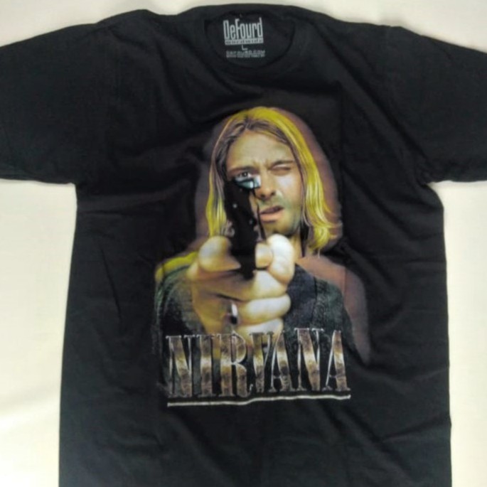 NIRVANA ROCK TEE | KURT COBAIN  NIRVANA TSHIRT | NIRVANA VINTAGE UNISEX TEE