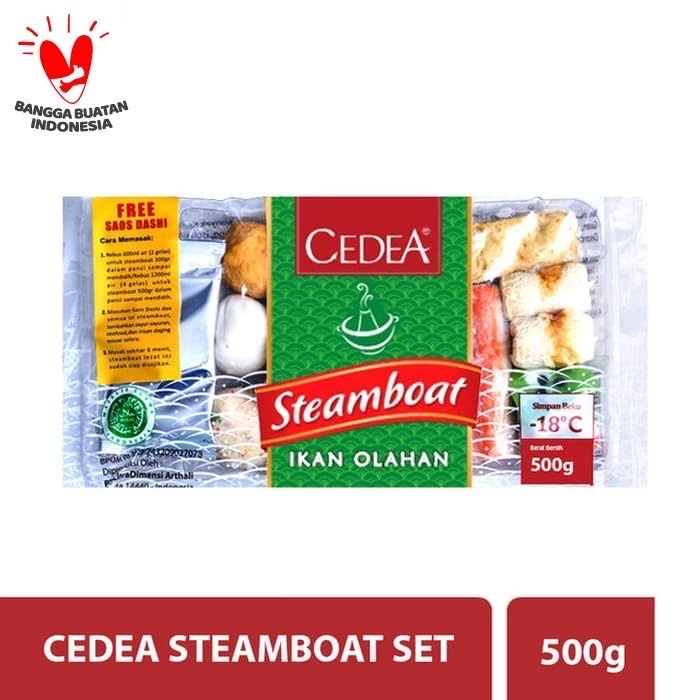 

CEDEA STEAMBOAT SET 500gr