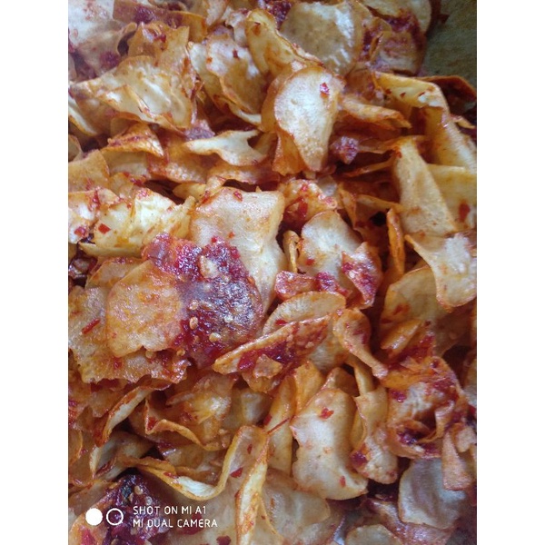 

keripik singkong pedas manis 1kg