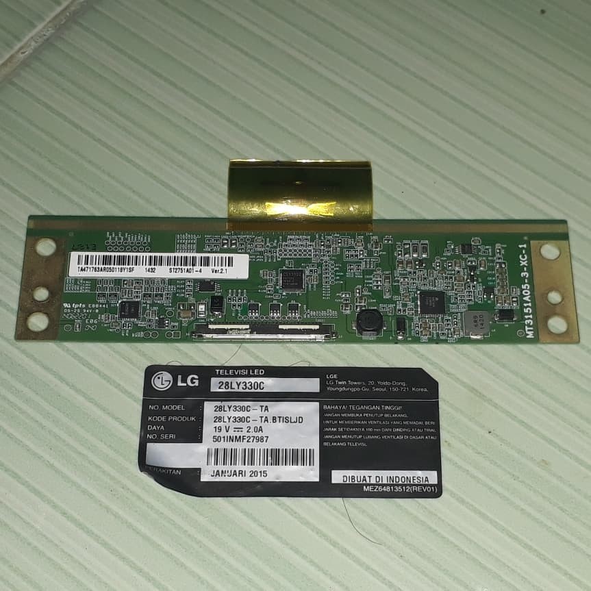 Tcon T Con Ticon Panel LG 28LY330C