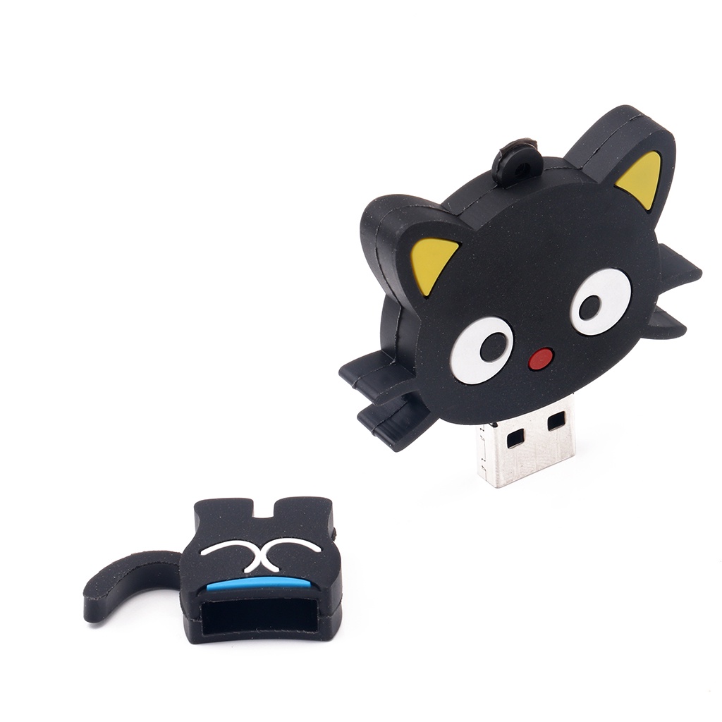 Usb Flash Drive Portable High Speed Bentuk Kucing Kapasitas 8GB / 16GB / 32GB / 64GB / 128GB