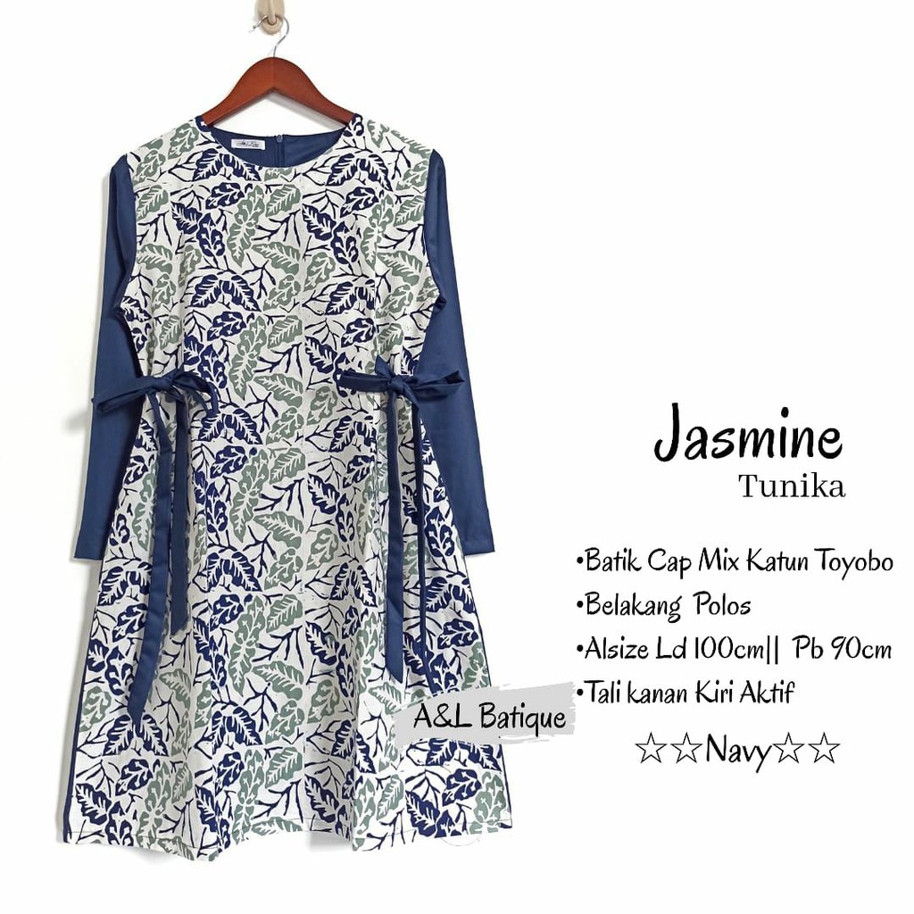 Tunik Batik Mix Toyobo Jasmine Ori by A&L
