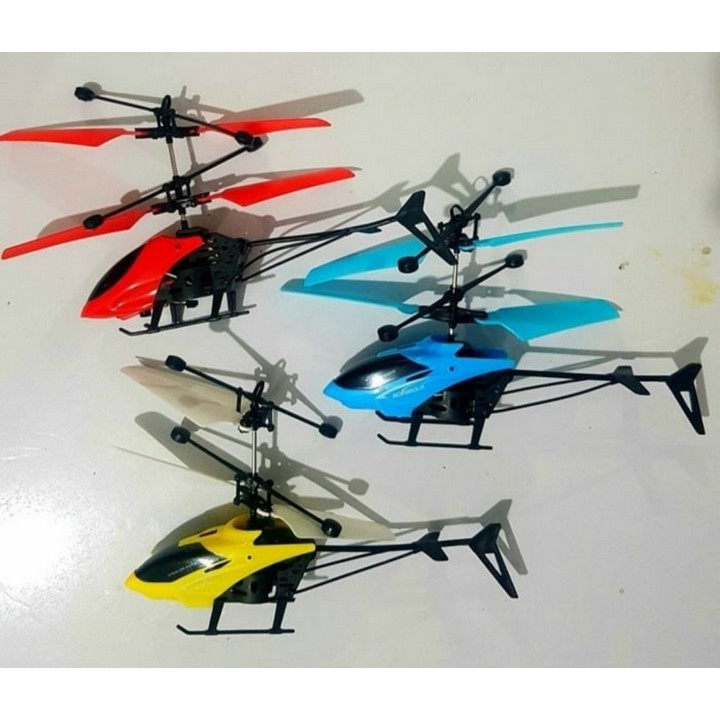 Mainan Anak Flying heli helicopter Toy Mainan Anak Terbang Sensor tangan