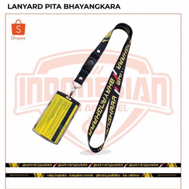 

Tali Lanyard Pita Polri Bhayangkara (Gantungan Id Card ) - Paket Hemat