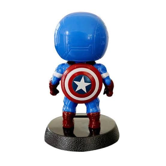 Promo Terbaru! PAJANGAN DASHBOARD MOBIL CAPTAIN AMERICA BONEKA FIGURE MINIATUR