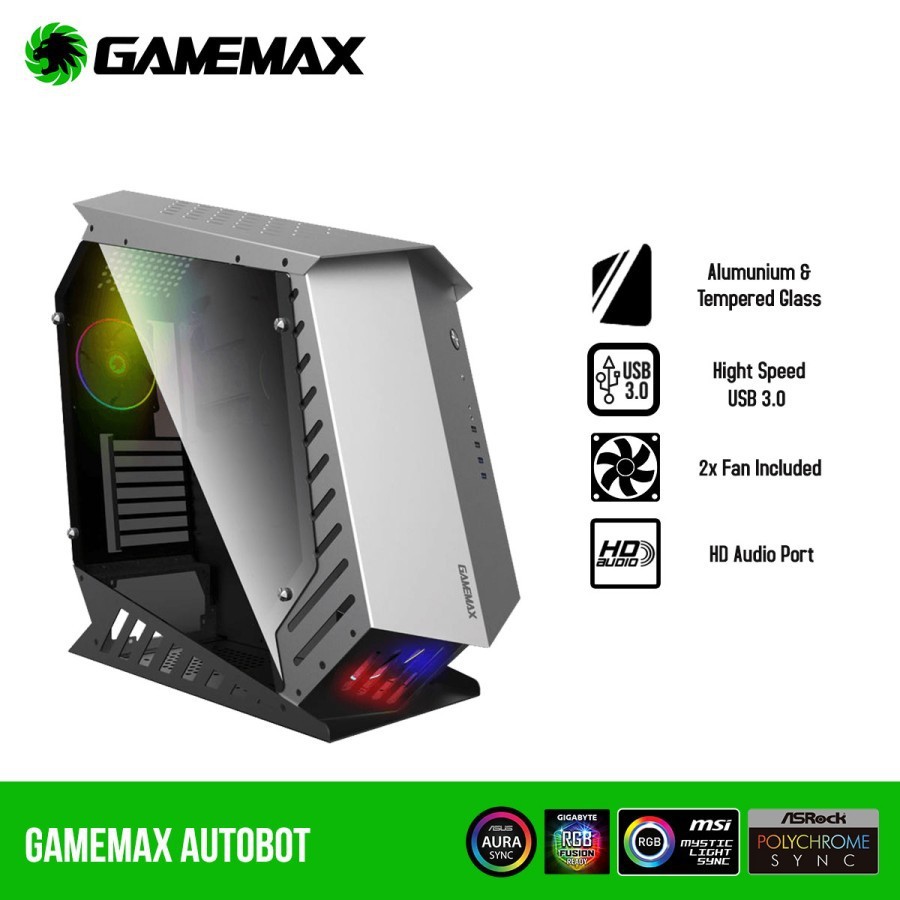 Casing Komputer Gaming Gamemax AUTOBOT