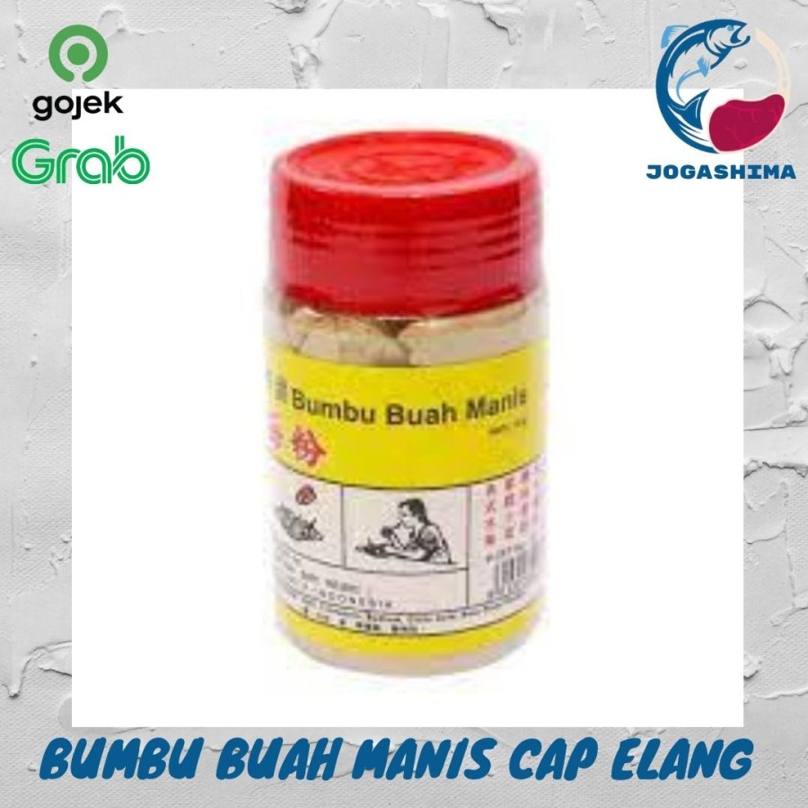 

Bumbu buah manis cap Elang / garam buah/ perasa buah/ asam buah 150g