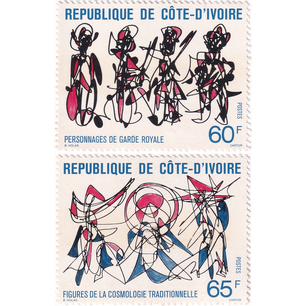 

Prangko Ivory Coast 1978 - Images of History