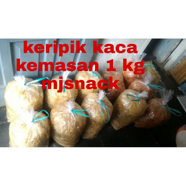

Keripik kaca kemasan 1kg
