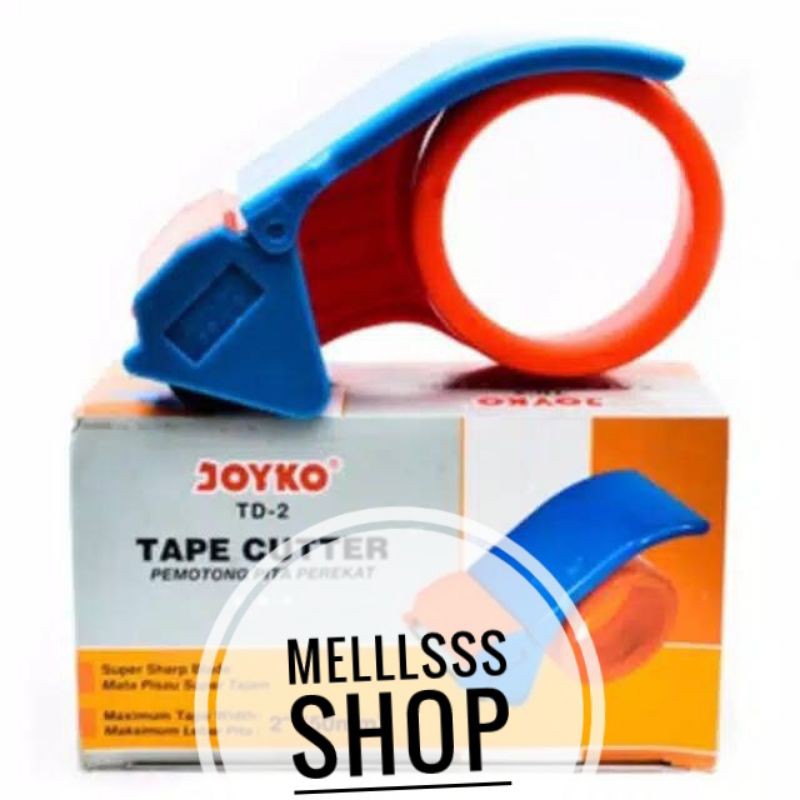 (STOK READY) TAPE CUTTER JOYKO TD-2/ALAT PEMOTONG LEM