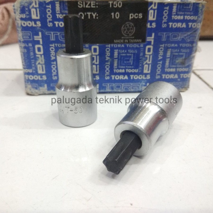 STAR BIT SOCKET SOCK BINTANG T50 T55 MATA KUNCI SOCK BINTANG SOK SHOCK T50 T55