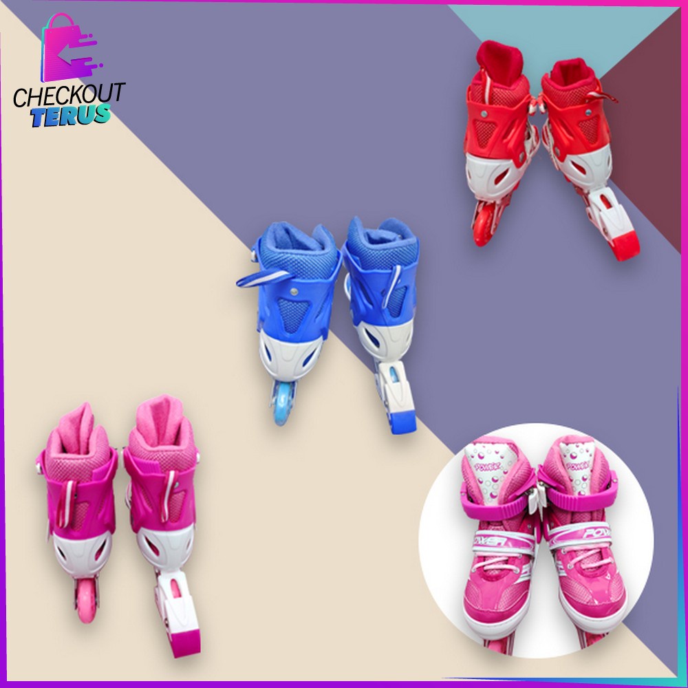 CT O2 Sepatu Roda Anak Power Roller Skate Sepatu Roda Anak Perempuan Sepatu Roda Anak Laki Laki Sepatu Roda Anak Inline Skate