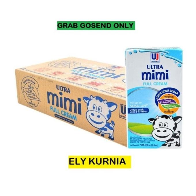 

BISA BAYAR DITEMPAT Susu UHT Ultra Mimi Full Cream 125 Ml 1 Karton