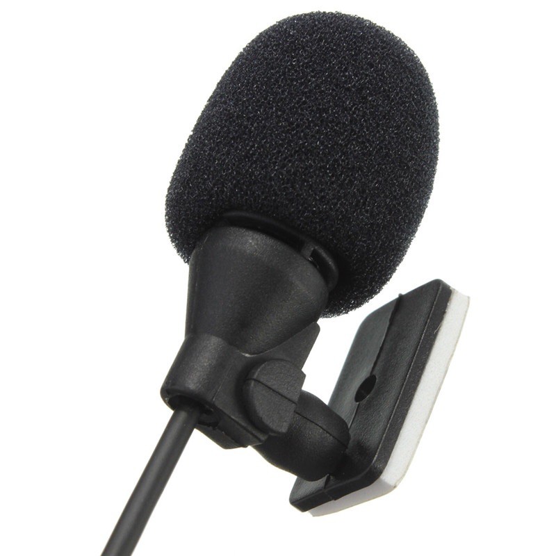 Mini Stereo Microphone 3.5mm - Black