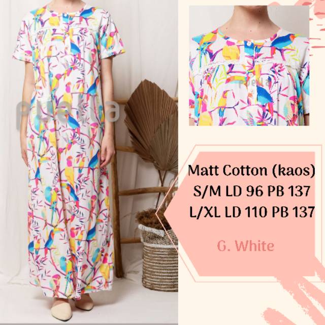 Puella Lawa Longdress (Daster Kaos Adem)