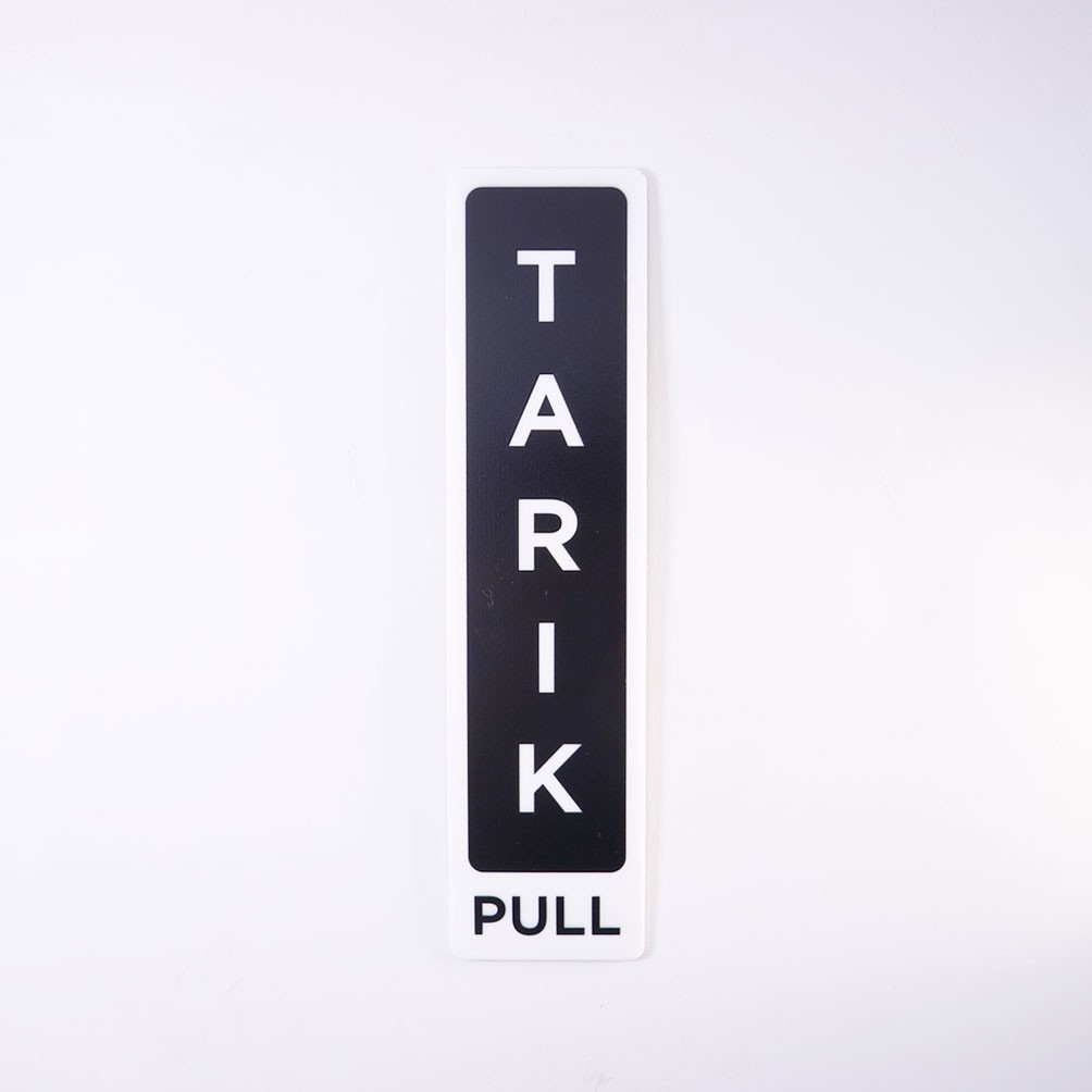 

Label Dorong Tarik Signage Akrilik Sign Board Acrylic Pintu Tempelan Sticker Petunjuk Push Pull RB9