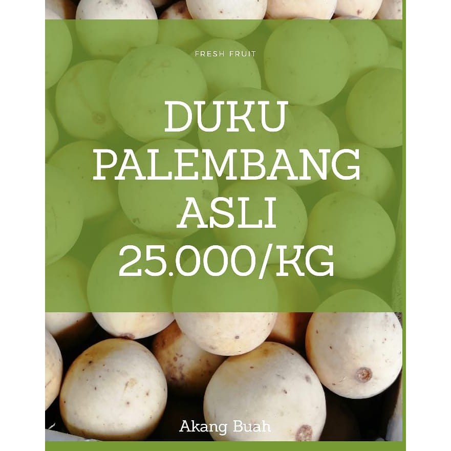 

Duku Palembang Asli