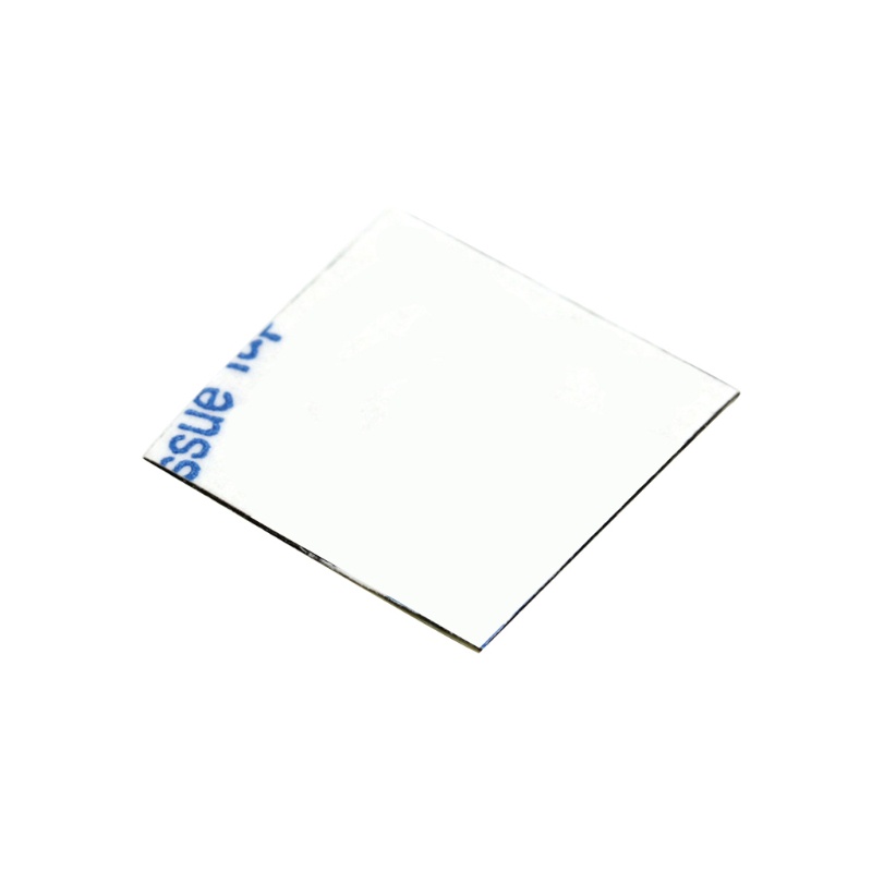 Cre 50Pcs 14 * 14mm Heatsink Thermal Double Side Adhesive Tape Sticker Untuk Layar CPU