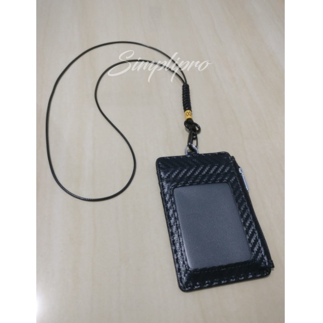 ID Card Holder Lanyard Name Tag Dompet Kartu SL4-ZC