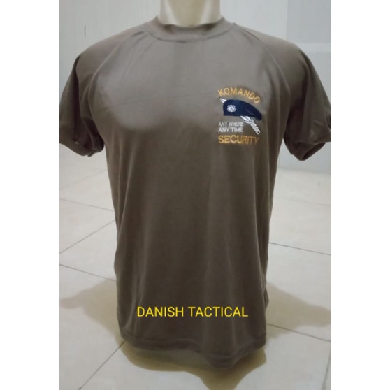 Kaos security bordir