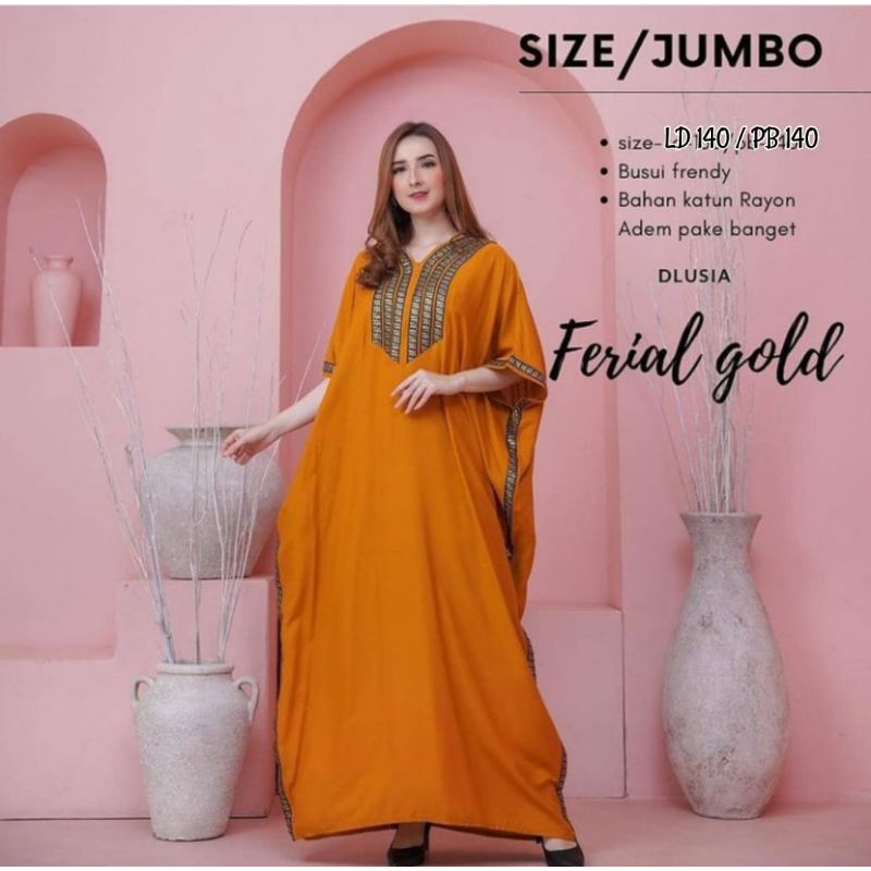 DASTER ARAB JUMBO LD 140 CM LOWO BIG SIZE BUMIL BUSUI FRIENDLY-3