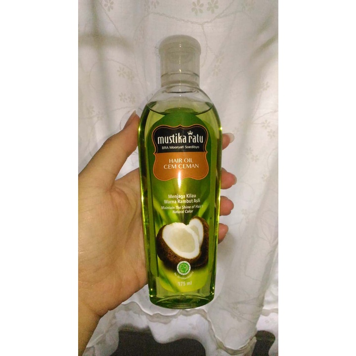 mustika ratu hair oil 175ml