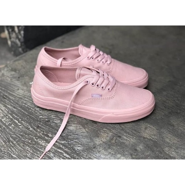 vans authentic rose pink