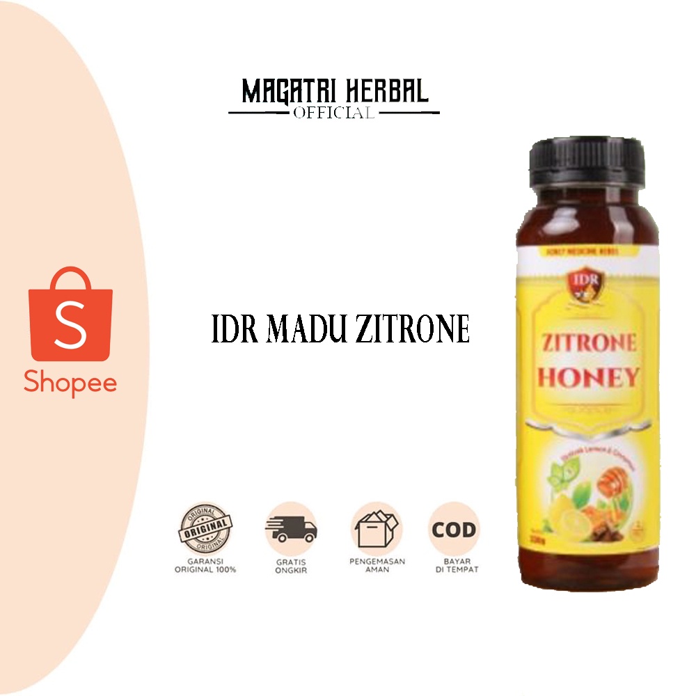 Obat Peramping Badan /// IDR Madu Zitrone