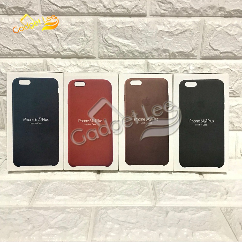 Leather Case - iPhone 6 Plus &amp; iPhone 6s Plus - Soft Premium Quality