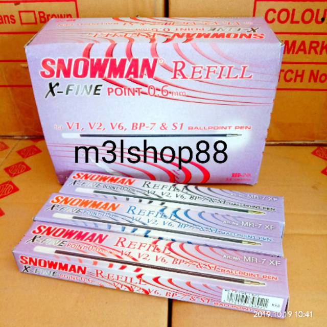 

Refill balpoint / isi pulpen snowman