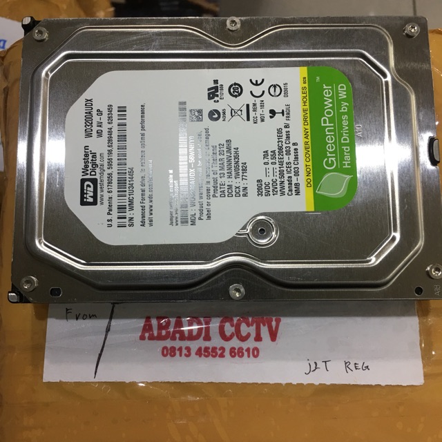 HDD 320GB WD green